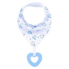 Load image into Gallery viewer, Baby Bandana Drool Bibs and Teething Toys 100% Cotton
