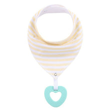 Load image into Gallery viewer, Baby Bandana Drool Bibs and Teething Toys 100% Cotton