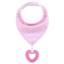 Load image into Gallery viewer, Baby Bandana Drool Bibs and Teething Toys 100% Cotton