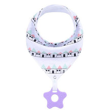 Load image into Gallery viewer, Baby Bandana Drool Bibs and Teething Toys 100% Cotton