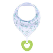 Load image into Gallery viewer, Baby Bandana Drool Bibs and Teething Toys 100% Cotton