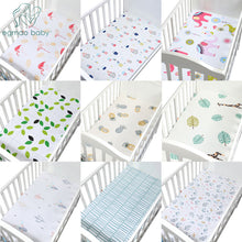 Load image into Gallery viewer, 100% Cotton Crib Fitted Sheet Soft