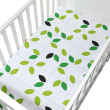 Load image into Gallery viewer, 100% Cotton Crib Fitted Sheet Soft