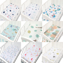 Load image into Gallery viewer, 100% Cotton Crib Fitted Sheet